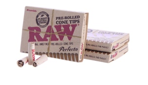 RAW Pre Rolled Perfecto Cone Tips