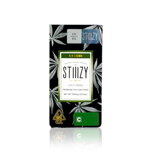 STIIIZY - STIIIZY - Cartridge - Mango - 1:1 CBD - .5G