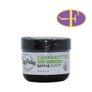 BIG PETE'S TREATS - Cannabutter Sativa - 1000mg