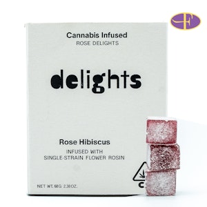 ROSE DELIGHTS - Rose Hibiscus x Fruit Gushers Delights