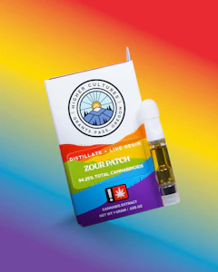 Higher Cultures - Zour Patch, Distilled + Live Resin, 1g
