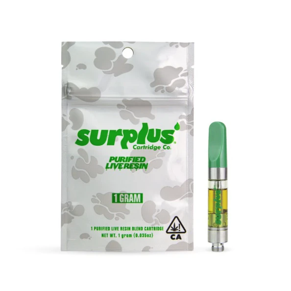 surplus - Surplus - Pink Cookies - 1g Live Resin Cart Main Image