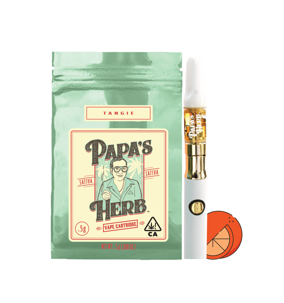 Papa S Herb Tangie 0 5g Sacramento Cannabis Delivery Service Budcars Delivery