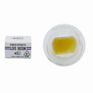 Punch Edibles & Extracts - 1g Garberry Pancake Live Rosin - Punch Extracts