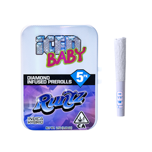 ICED - Runtz (IH) | 5pc Infused Prerolls | ICED Baby