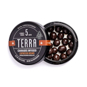 Kiva - Dark Chocolate Espresso Beans TERRA BITES - 100mg