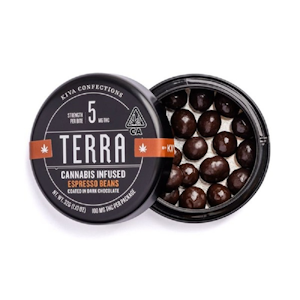 KIVA - Kiva - Dark Chocolate Espresso Beans TERRA BITES - 100mg