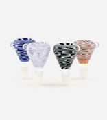 Glass - 14mm Reverse Color Bowls