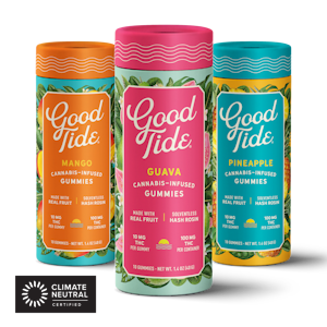 GOOD TIDE - Good Tide Mango Indica Rosin Gummies 100mg