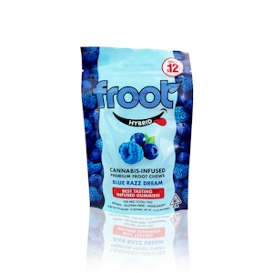 FROOT - FROOT - Edible - Blue Razz Dream - Gummies 10-Pack - 100MG