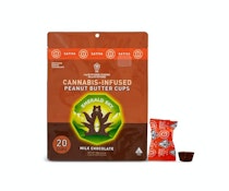 Chocolate Peanut Butter Cups (20ct) - 100mg (S) - Emerald Sky