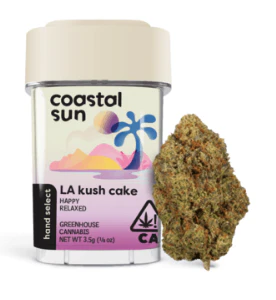 COASTAL SUN - Coastal Sun Flower 3.5g - LA Kush Cake 34%