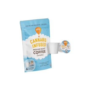 Medium Roast Coffee | KCup 10mg THC | 2Fly