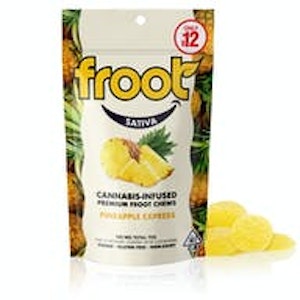 Froot - Froot Gummies 100mg Pineapple