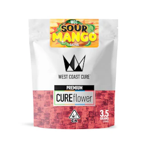 WEST COAST CURE - Sour Mango (S) 36.68% THC | WCC | 3.5g Flower