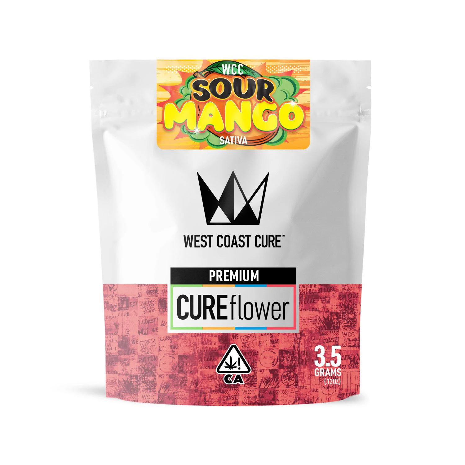 West Coast Cure - Sour Mango (S) 36.68% THC | WCC | 3.5g Flower Main Image