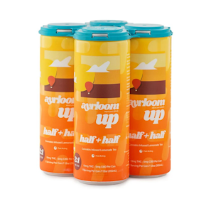 Half + Half "UP" 2:1 Cannabis Infused Beverage 4 pack