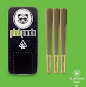 ON SALE PHAT PANDA - DONNY BURGER 3PK PREROLLS 3X 1GRAM PREROLLS ( 2 FOR $24- SIMPLY PRE-ORDER 3-7HRS IN ADVANCE)