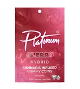 ON SALE Platinum 100mg Gummies Cherry Hybrid (2 for $15-simply pre-order 2-5hrs in advance)