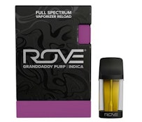 ROVE Granddaddy Purp | RELOAD Melted Diamond Live Resin Vaporizer | 1.0g (Reload) (2 FOR $70)--SIMPLY PRE-ORDER 2-5 HOURS IN ADVANCE