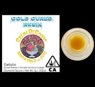 CREME DE CANNA/COASTAL SUN GELATO COLD CURED RESIN DIAMOND SAUCE 1G