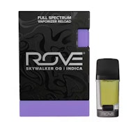  ROVE Skywalker OG | RELOAD Melted Diamond Live Resin Vaporizer | 1.0g (Reload)  (2 FOR $70)--SIMPLY PRE-ORDER 2-5 HOURS IN ADVANCE