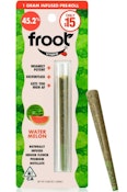 ON SALE Froot Watermelon Infused 1-gram Pre-roll (2 for $30)