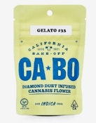 CABO GELATO #33 DIAMOND DUST 3.5G INFUSED FLOWER (2 for $50)/(1 oz for $150-mix n match-simply pre-order 3-5hrs in advance)