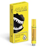 ON SALE -ANIMAL PEACHES & CREAM INDICA 1G CARTRIDGE (2 FOR $50)/ (3 FOR $68-MIX N MATCH OK-SIMPLY PRE-ORDER 3-5HRS IN ADVANCE)