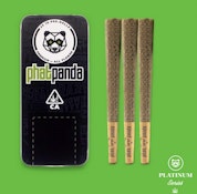 ON SALE PHAT PANDA - RASPBERRY TRUFFLE 3PK PREROLLS 3X 1GRAM PREROLLS ( 2 FOR $24- SIMPLY PRE-ORDER 3-7HRS IN ADVANCE)