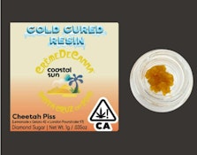 ON SALE CREME DE CANNA/COASTAL SUN CHEETAH PISS COLD CURED RESIN DIAMOND SUGAR 1G