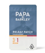 ON SALE PAPA BARKLEY Releaf Patch 3:1 CBD:THC 30mg