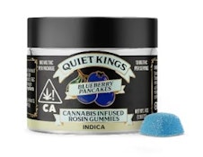 ON SALE QUIET KINGS Blueberry Pancakes - 10 pk - Rosin Infused -GUMMY (2 FOR $25)/ (10 FOR $105)-SIMPLY PRE-ORDER 3-7HRS IN ADVANCE-MIX N MATCH -OK