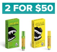 * GET 2x ANIMAL CARTRIDGES FOR $50  -MIX N MATCH ANY 2--CANNOT BE COMBINED WITH % DISCOUNTS-NO LIMIT