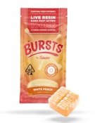 BURSTS WHITE PEACH 100MG 2PK GUMMY