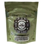 BOB STASH PEANUT BUTTER SOUFFLE 27%THC HYBRID 3.5G SMALLS (1 OZ MIX N MATCH $65-SIMPLY PRE-ORDER 3-7HRS IN ADVANCE)