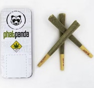 ON SALE PHAT PANDA - GUMMY BEARZ 3PK PREROLLS 3X 1GRAM PREROLLS ( 2 FOR $24- SIMPLY PRE-ORDER 3-7HRS IN ADVANCE)