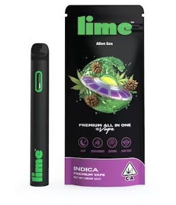 Lime - Lime Disposable 1g Alien Gas