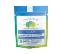 CANNATRUST - Gush Mints 1 Gram (32%THC, Hybrid) (3 for $14)/ (1/2 OZ FOR $55-MIX N MATCH OK- PER-ORDER 3-5HRS IN ADVANCE)