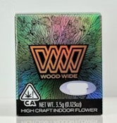WOODWIDE - ZECLAIR (COLD HEAT X ZONUTS) HYBRID HIGH CRAFT INDOOR -MENDOCINO COUNTY 3.5G 31%THC