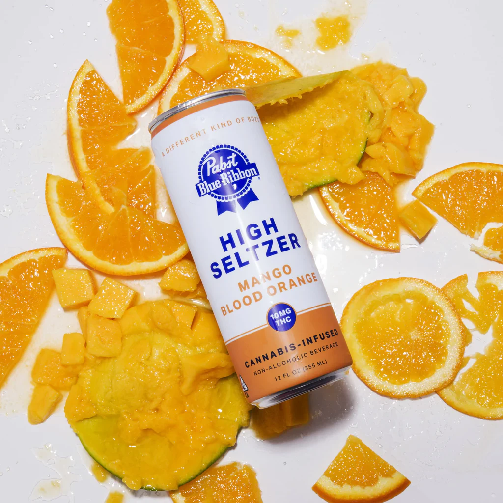 Pabst Labs - [Pabst Labs] Seltzer - 10mg - Mango Blood Orange (H) Main Image