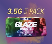 Blaze | 5pk Burst Prerolls | Strawberry Banana | 3.5g