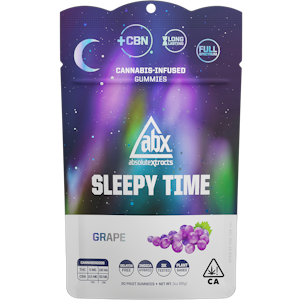ABX - ABX - 20ct. 2.5CBN:5mg THC Sleepy Time - Grape