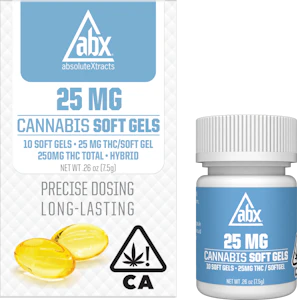 ABX - ABX - 25mg - 10ct Capsules - Softgels