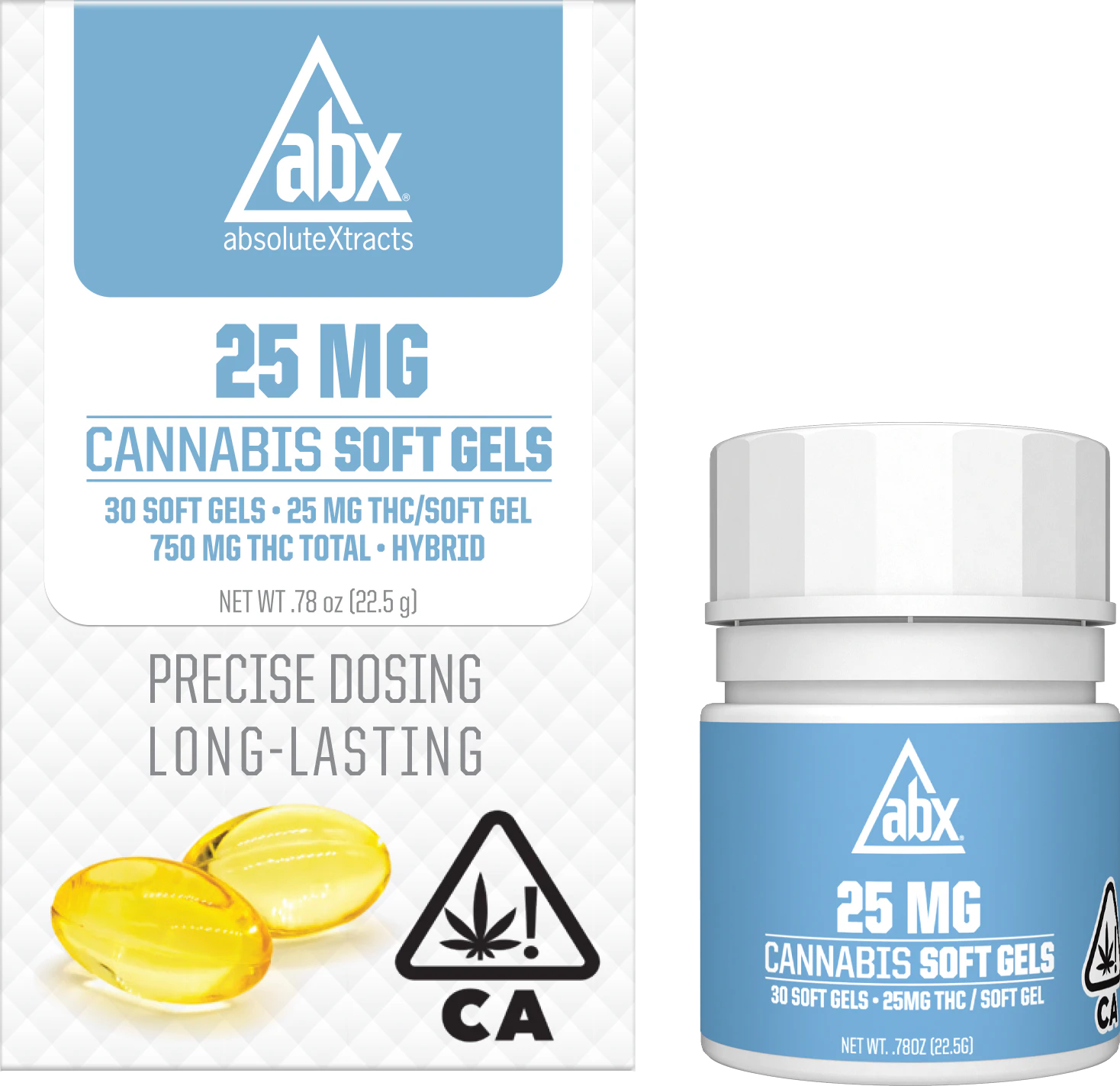 ABX - ABX - 25mg - 30ct - Softgels Main Image