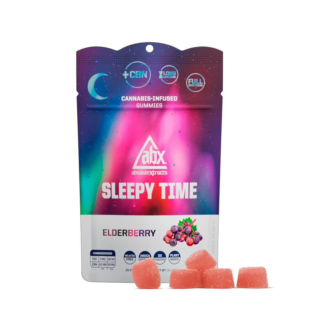 ABX - ABX - 100mg - 20ct Sleepy Time Gummies - Elderberry Main Image