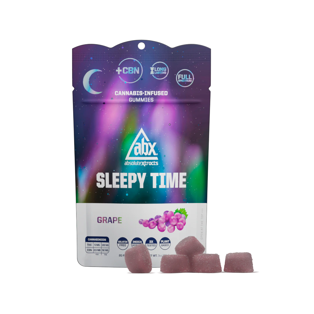 ABX - ABX - 100mg - 20ct Sleepy Time Gummies - Grape Main Image