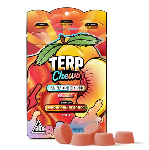 ABX / absoluteXtracts - AbsoluteXtracts | Terp Chews | Moroccan Peaches | Gummies | 100mg Main Image