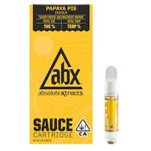 ABX / absoluteXtracts - ABX - Papaya Pie - Vape Cart - 1g