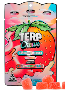 ABSOLUTE XTRACTS - [ABX] Terp Chews THC gummies - 100mg - Strawberry Haze (H)